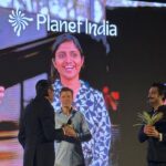 Dia Mirza Instagram - Recently spent an inspiring night at the @planetindia_ launch and screening! As one of the Planet India Advisory members, I had the privilege of witnessing this incredible campaign celebrating India's climate heroes 🌏💚🐯 From innovations to restore city lakes to women protecting the ghost of the mountains, these stories will touch your heart. Watch the series brought together by the most lovely @apnabhidu da on JioCinema and share your own stories using #PlanetIndia @pluctv @silverback_films #SustainableLiving #PeopleForPlanet #SDGs #GlobalGoals #NatureLove #NoPlanetB #EarthOurOnlyHome #G20 #TravellingBottle Bikaner House