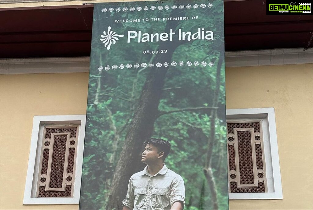 Dia Mirza Instagram - Recently spent an inspiring night at the @planetindia_ launch and screening! As one of the Planet India Advisory members, I had the privilege of witnessing this incredible campaign celebrating India's climate heroes 🌏💚🐯 From innovations to restore city lakes to women protecting the ghost of the mountains, these stories will touch your heart. Watch the series brought together by the most lovely @apnabhidu da on JioCinema and share your own stories using #PlanetIndia @pluctv @silverback_films #SustainableLiving #PeopleForPlanet #SDGs #GlobalGoals #NatureLove #NoPlanetB #EarthOurOnlyHome #G20 #TravellingBottle Bikaner House