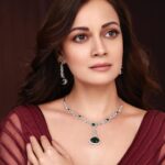 Dia Mirza Instagram - I've always loved jewellery that resonates with me, and @priyaasijewelry ‘Elegance, Allure, & YOU’ collection does just that. The blend of Indian traditions with American diamond jewellery is a match made in heaven. Every piece tells a story of artistry & elegance, making it hard to choose just one favourite. #EleganceAllureAndYOU #Ad