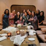 Dia Mirza Instagram - Celebrating the spirit our tribe embodies ❤️✨🦋🐯 Another memorable evening of shared laughs and joy! Love each of you. Thank you @azmishabana18 for always bringing us together 🤗 Thank you @indianaccentmumbai for the wholesome experience! We had the best time. @divyadutta25 @sandymridul @therichachadha @balanvidya @tannishtha_c @konkona @tanviazmiofficial @therealkarismakapoor @shahanagoswami Indian Accent Mumbai
