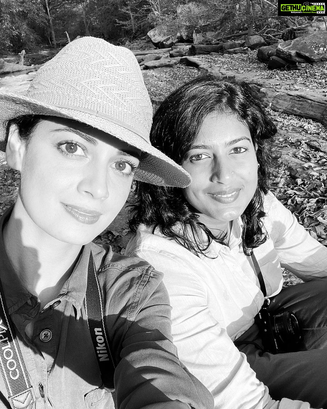 Dia Mirza Instagram - Happy #FriendshipDay @narniaa 🐯 Of all our friendships, this one has stood the test of time. Knowing each other since we were infants to this day and going forward… over 40 years of shared memories already! What more could i ask for? Thank you for being my friend. There is no way I could get through life without you ❤️🐯🤗 I love you! #IYKYK