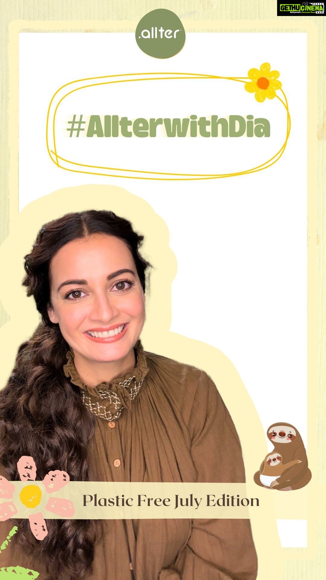 Dia Mirza Instagram - Remember those days when our moms lovingly helped us wrap our books with recycled newspaper? They taught us the value of utilizing everything to its fullest potential without harming our beautiful environment. And while we have access to so many things today, let us not forget the essence of sustainability. Let’s consume mindfully 🕊️🌏 With summer vacations drawing to a close, I am excited to share a few ways to make back-to-school essentials plastic-free during #PlasticFreeJuly with Allter. It’s time to embrace recycled supplies and reusable lunch boxes, while instilling the magic of recycling in the next generation. By planting the right seeds now, we can shape a future where our children won’t have to grapple with pollution caused by plastic, but instead revel in the wonders of nature. Join me in this eco-conscious movement and use #AllterwithDia to share your sustainable choices, inspiring others to make a positive impact. Together, let’s build a healthier world for ourselves and future generations. 🌳🐯🦋🍃