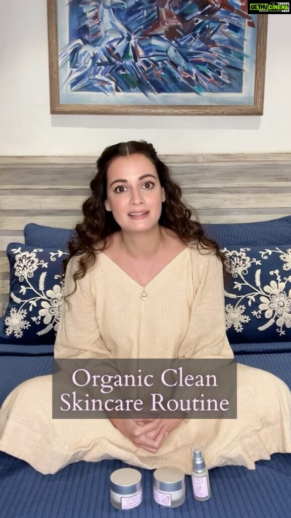 Dia Mirza Instagram - Precious care for precious skin! My AM and PM skincare routine with @lotus_organicsplus bakuchiol range works wonders in combating wrinkles and fine lines. Crafted with its 100% certified organic actives and 99% natural ingredients, this 3-step screams nothing but smooth, soft, and radiant skin 💖🌸 #LiveOrganic 👆🏻Click on the link in the bio to shop your organic skincare today! #Organic #OrganicLifestyle #OrganicLife #Organics #LotusOrganics