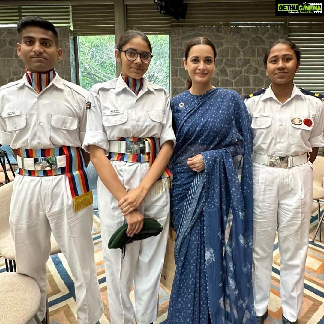 Dia Mirza Instagram - This #InternationalYouthDay I applaud the work being done by young people in India and across the world 🌏 Young people have inherited a very challenging and complex world that is confronted by pollution, inequality, biodiversity loss and climate change. And yet they manage to lead with compassion and integrity. The #TideTurners are just one example of young people striving to bring change. All my love and gratitude to each of them. Please know that I stand by each of you in support every single day 🙏🏻🤗❤️🦋✨ @uninindia @sdgaction @theglobalgoals @unep #BeatPlasticPollution #ForNature #ForPeopleForPlanet #SDGs #GlobalGoals