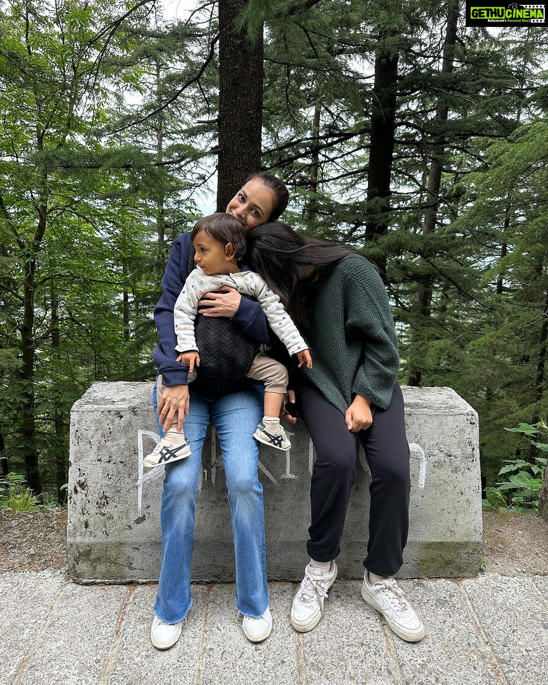Dia Mirza Instagram - “You’re only here for a short visit. Don’t hurry, don’t worry. And be sure to smell the flowers along the way.” -Walter Hagen #WednesdayWisdom #Throwback #ForNature #SunsetKeDivane Thank you @womanistankidukan @womanistan @teebirdyfly for this gorgeous hand embroidered sweatshirt 🙏🏻🕊️ Landour, Mussoorie