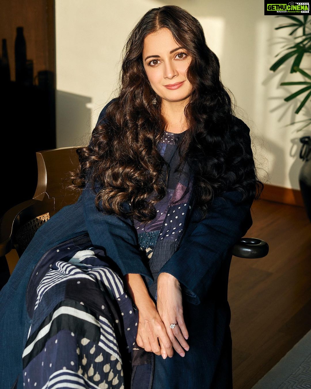 Dia Mirza Instagram - For the @planetindia_ launch in Delhi recently we chose to wear this completely recycled outfit by @tillabyaratrikdevvarman β»οΈπ THE RECYCLED PROJECT Recycled is a zero-waste project in collaboration with Soach, an NGO in Gujarat, India. It generates sustained work for a group of women in Pindharada and nearby villages while encouraging them to explore their own artistic expression. The project uses cutting fallouts from our workshop, which the women sew into patchwork textiles for clothing and quilts. By incorporating these scrap fabrics into new designs, we ensure no part of the labour that has gone into their making is wasted. Thank you @tillabyaratrikdevvarman for making the difference you are #ForPeopleForPlanet π Styled by @theiatekchandaney Photos by @ankitchatterjee.official Hair by @karanrai001 Make up by @kiran_chhetri92 Team @diva_rose21 Managed by @exceedentertainment @shruti8711 #SustainableFashion #SustainableLiving #HandcraftedInIndia #MadeInIndia #VocalForLocal Hotel Oberoi, New Delhi