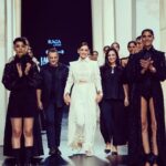 Dia Mirza Instagram - Proud to have walked for Raga by Titan X Pankaj and Nidhi at Lakme Fashion Week in partnership with FDCI. Heartiest congratulations to the designer duo for the completion of 15 years at fashion week and to Raga by Titan for their debut show at Lakme Fashion Week. The stunning ivory ensemble, from the XV collection paired with the exquisite watch from Raga by Titan’s Power Pearls collection, embodied grace and resilience, akin to modern woman 💖🕊️ #TitanRaga #RagaByTitan #Raga #RagaWatches #WomensWatches @lovemyraga @pankajandnidhi @lakmefashionwk @fdciofficial #ThrowbackThursday Hair and Make Up by Team @diva_rose21 @karanrai001 @kiran_chhetri92