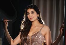 Digangana Suryavanshi Instagram - “To have your heart, mind, body and soul aligned is one of the greatest super power” - #diganganasuryavanshi Styled by @stylebyriyajn Photographer - @saarinb Make up - @shubhu.makeupartist Hair - @swati_official_13 Outfit - @elibittonofficial Team - @greenlight__media #diganganasuryavanshi
