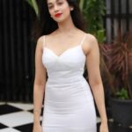 Digangana Suryavanshi Instagram - 🍒❤️🍃☀️ Photographer: @girish_rajput_photography Makeup & Hair: @makeoverbysejalthakkar Outfit: @kamli_fashion Team: @greenlight__media #diganganasuryavanshi