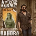 Dileep Instagram - Get ready for our second teaser dropping tomorrow.🙏 #Bandra @bandra_movie