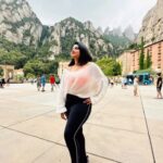 Dimple Chopade Instagram – Montserrat ❤️ Montserrat Monastery, Barcelona, Spain