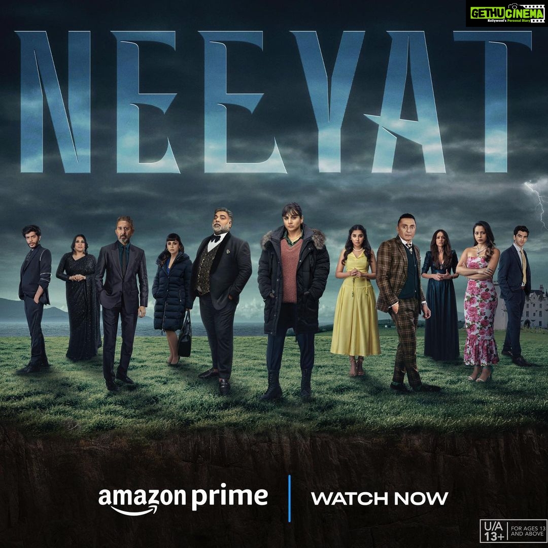 Dipannita Sharma Instagram - A web of intrigue to solve a murder that shatters the facade of loyalty! #NeeyatOnPrime, watch now only on @primevideoin @balanvidya @directormenon @abundantiaent @ivikramix @penmovies @iamramkapoor @rahulbose7 @neerajkabi @shahanagoswami @amupuri @niki_walia @shashank.arora @mostlysane @danesh.razvi @ishikaamehraa @madhav_deval