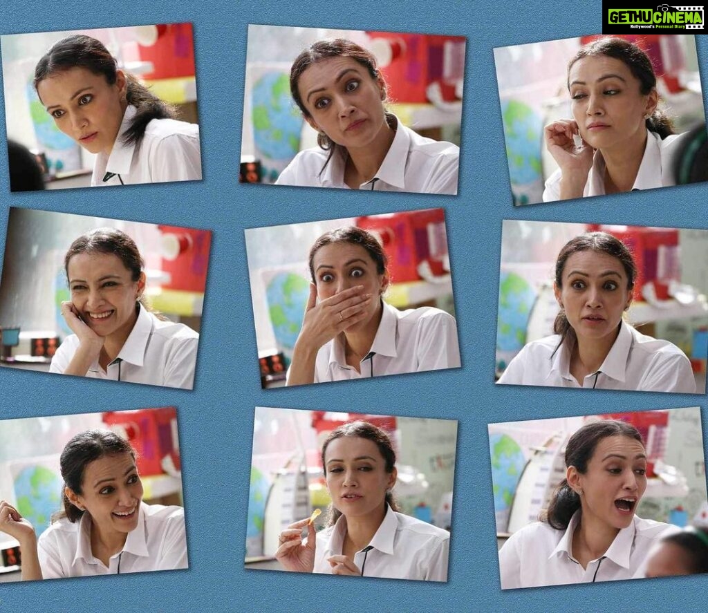 Dipannita Sharma Instagram - A collage of emotions … Turning student for a day was an eye opener . My fellow classmates’ ( only about 8-10 years old ) stories were truly fascinating , like for real … they made my day. So much happyyyyy ♥ Photography: @shutteradventure thank you for this … #creategood #heartisfull #workmode