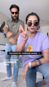 Disha Madan Instagram - #Dance101 X HUSBAND ✨ (Episode 02)
We’re back with another episode where the hubs can’t seem to control his legs when the hands move or control his hands when the legs move 😂