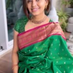 Disha Madan Instagram - #SixYards - 3 sarees that are most favourite to me! You will be surprised to see my grandmother, mother and mother-in-law’s gorgeous wedding sarees ♥️ Do you also cherish wearing treasured saree like these? ✨