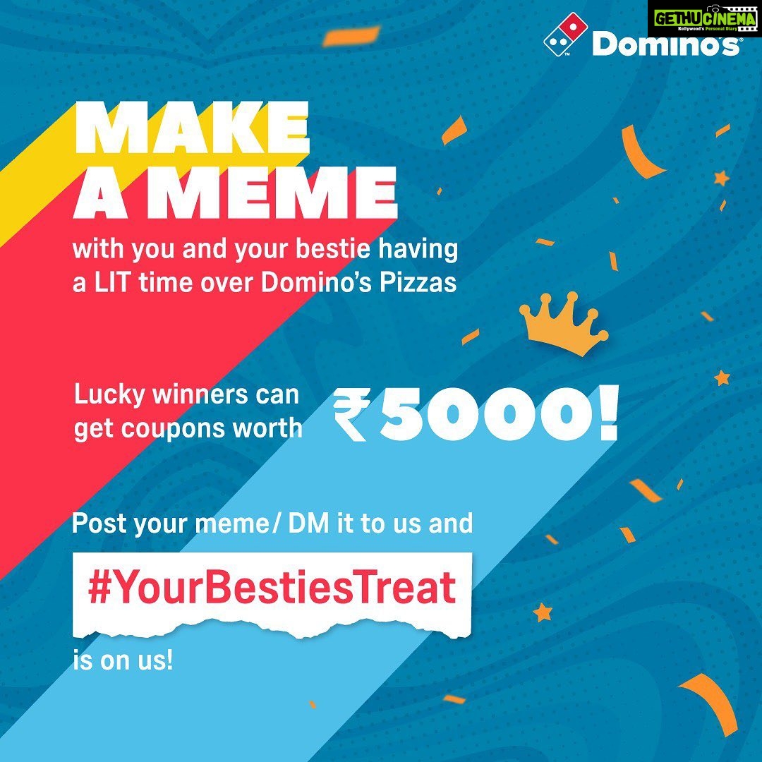Disha Madan Instagram - Have you ever thought making a meme on your friend could make you win a pizza ? Make a meme with you and your bestie having a lit time over Pizzas and 3 lucky winners can get exclusive @dominos_india coupons worth 5000/- each. Post your meme (tag Domino’s) or DM it to @dominos_india and see if you're lucky enough..!! #ad #yourbestiestreat #friendshipday #dominosindia #pizza
