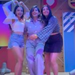 Disha Madan Instagram - #Dance101 X @ahsaassy_ & @revathi.05 💕 (Episode 04) The sweetest girls said yes to doing a little dance with me and as expected it was too much fun! Love how we were so in SYNC! Never a dull moment with these two ✨ #CloutDayAtMeta @metaindia @cloutpocketaces