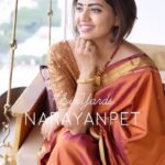Disha Madan Instagram - #SixYards Ganesha Habba Special ♥️ Such rich history attached to the Narayanpet Saree, truly a treasure ✨