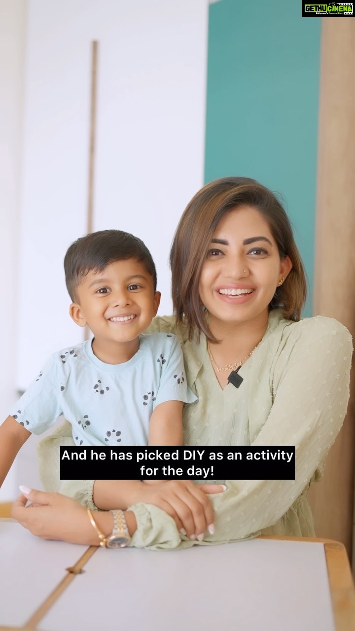 Disha Madan Instagram - Vian loves colouring, exploring and getting his hands dirty. So, I got him a Personalized Foaming Handwash from @Dettol.India, which is perfect for his gentle hands. Get your kids their Personalized Dettol Foaming Handwash & you won’t have to remind them again to wash their hands! Here’s what you can do: 1. Go to Amazon and buy Dettol Foaming Handwash. 2. Scan the QR code and follow the steps. 3. Order your custom sticker for FREE 4. Stick it on the pack with your children and let them explore without the fear of germs! #ad #sponsored #DettolProtectsTomorrow #DettolFoamingHandwash #Kidsactivities