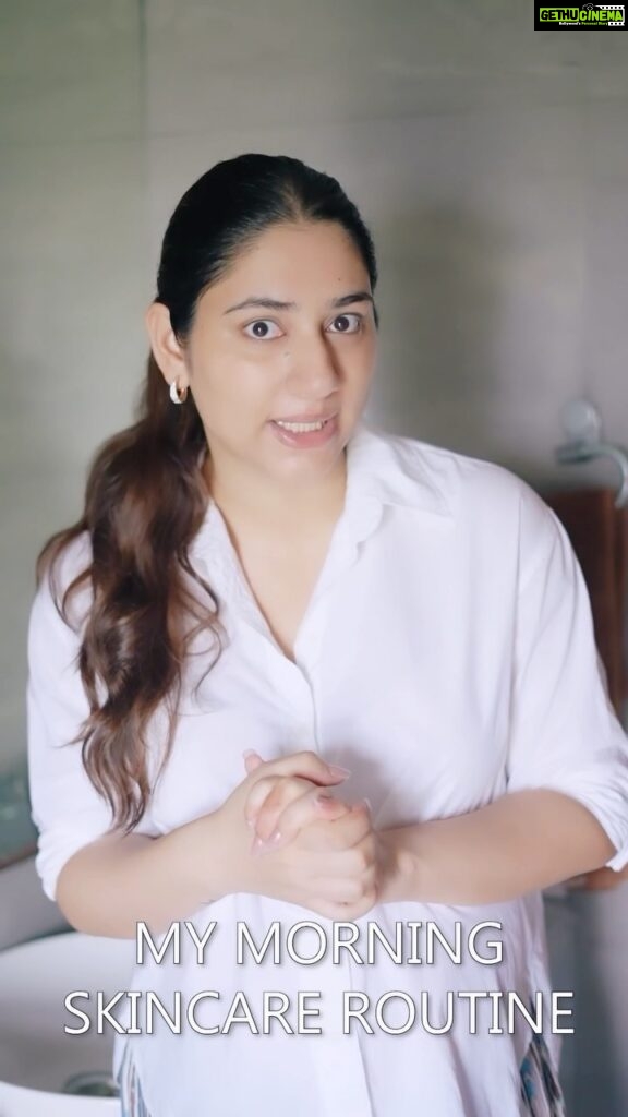 Disha Parmar Instagram - My effortless morning skincare routine during pregnancy – simplified and effective. I trust @simpleskincareindia for my gentle cleanser; it’s kind to my skin and free from harsh chemicals, giving me that soft & supple skin💚 With a boost of Vitamin C and essential hydration, I am ready to glow through the day! ✨ #Ad #PregnancySkincare #SimpleSkincare #RadiantGlow #KindToSkin
