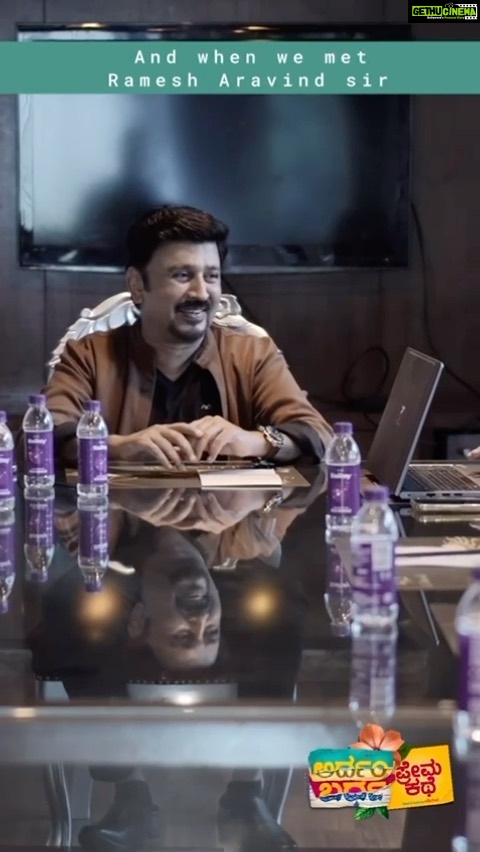 Divya Uruduga Instagram - Rendezvous with the ever charming @ramesh.aravind.official ☘️ 📸: @pkstudiophotography @aravind_kp @aravind_kaushik @abhilashdwarakish @surya.dop @ardhambardhapremakathe @shreyababu_official #ardhambardhapremakathe #apk #divyauruduga #aravindkp #aravindkaushik