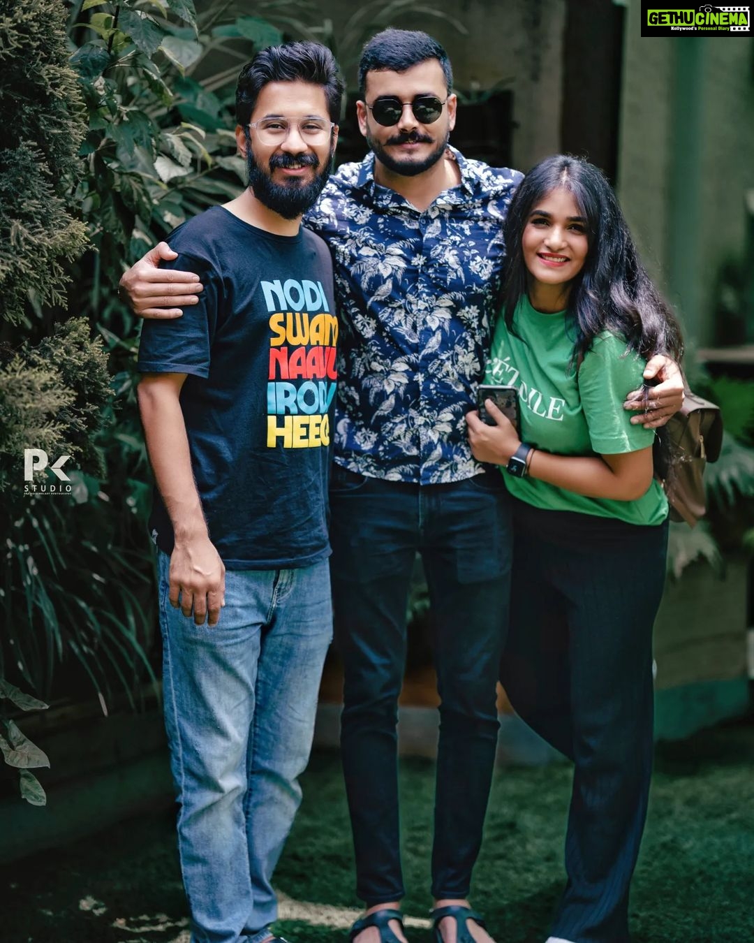 Divya Uruduga Instagram - Something special cooking up....can't wait for all of u to see it.. Such lovely people both of you ...!@aravind_kp n @divya_uruduga...♥️♥️♥️♥️much love Namma Bengaluru- ನಮ್ಮ ಬೆಂಗಳೂರು