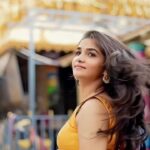 Divya Uruduga Instagram - You glow differently when you have good people with good intentions in your life✨🪷 💛🖤 Outfit: @pixie_yard_couture_studio 💃 📸: @blackpearlstudios.in 😎 #divyauruduga #divyau #du #D #uruduga #DU #DUvians #thirthahalli #d #shivamoga #kpdu #arviya #arviyans #arya #preetiirali #live #love #laugh #peace #positivity #🧿