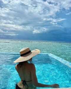 Donal Bisht Instagram - A pool day in my life 😉 . . . . . . . . . . . . . . . . . . . . . #girl #travel #diva #hot #explore #donalbisht #elegence #instagood #instamood #goodvibes #happy #location #pictureoftheday #best #beautiful #dress #love #pink #instagram #instamood #instalike #blessed #actor #lifestyle #vacay #glam #beautiful #looks #morning #maldives #bikini #pool Maldives