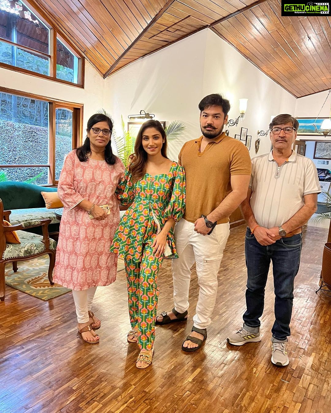 Donal Bisht Instagram - Us 🥰❤️#Family #love #best A sumup of my trip to #nainital . . . . . . . . . . . . . . . . . . . . #girl #travel #diva #hot #explore #donalbisht #elegence #instagood #instamood #goodvibes #happy #location #pictureoftheday #best #beautiful #dress #love #pink #instagram #instamood #instalike #blessed #actor #lifestyle #vacay #glam #beautiful #looks #morning Nanital, Uttarakhand, India