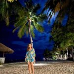 Donal Bisht Instagram - Night sky, stars & dreams 💫 . . . . . . . . . . . . . . . . . . . . . . . . . . @shopverb . #girl #wonderland #diva #hot #explore #donalbisht #elegence #instagood #instamood #goodvibes #happy #location #pictureoftheday #best #beautiful #dress #love #vacay #instagram #instamood #instalike #blessed #actor #lifestyle #beauty #glam #beautiful #looks #maldives #morning