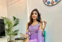 Donal Bisht Instagram - 🌸🙏🏻 . . . . . . . . . . . . . . . . . . . . . . . . . . . @rajgharana.rg @littlepuffsofhappiness @styleitupwithraavi . . #girl #ganpatibappamorya #diva #prayer #explore #donalbisht #elegence #instagood #instamood #goodvibes #happy #location #pictureoftheday #best #beautiful #dress #love #ganpati #instagram #instamood #instalike #blessed #actor #ganeshchaturthi #lifestyle #beauty #glam #beautiful #looks #photoshoot #morning