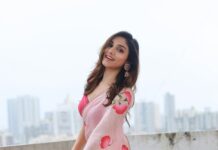 Donal Bisht Instagram - Happy Ganesh Chaturthi to everyone 🌸🫶 . . . . . . . . . . . . . . . . . . . . . . . @vishwasgonsalves @littlepuffsofhappiness @styleitupwithraavi @rang_by_shilpa @manalirawat @dour.mie . . . . . . . . #girl #wonderland #diva #hot #explore #donalbisht #elegence #instagood #instamood #goodvibes #happy #location #pictureoftheday #best #beautiful #dress #love #pink #instagram #instamood #instalike #blessed #actor #ganeshchaturthi #lifestyle #beauty #glam #beautiful #looks #photoshoot #morning