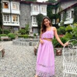 Donal Bisht Instagram - Some locations are just beautiful !! 💕 #family #vacay #nainital . . . . . . . . . . . . . . . . . . . . . @styleitupbyaashna @labelmuslin . #girl #travel #diva #hot #explore #donalbisht #elegence #instagood #instamood #goodvibes #happy #location #pictureoftheday #best #beautiful #dress #love #pink #instagram #instamood #instalike #blessed #actor #lifestyle #vacay #glam #beautiful #looks #morning Nainital