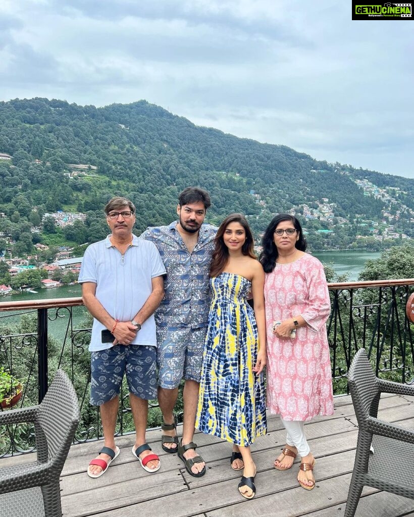 Donal Bisht Instagram - Us 🥰❤️#Family #love #best A sumup of my trip to #nainital . . . . . . . . . . . . . . . . . . . . #girl #travel #diva #hot #explore #donalbisht #elegence #instagood #instamood #goodvibes #happy #location #pictureoftheday #best #beautiful #dress #love #pink #instagram #instamood #instalike #blessed #actor #lifestyle #vacay #glam #beautiful #looks #morning Nanital, Uttarakhand, India