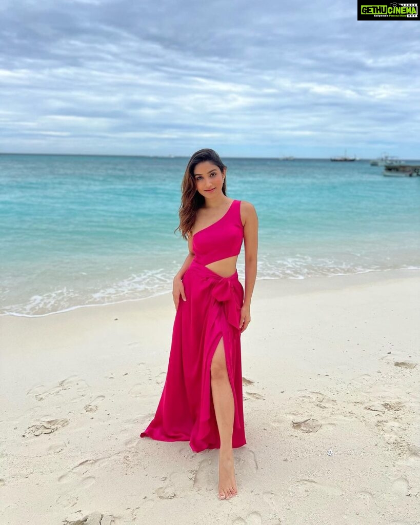 Donal Bisht Instagram - Butterfly in ocean !! . . . . . . . . . . . . . . . . . . . . . . . . . . . @littlepuffsofhappiness @thecraftedcandy @gunusahni . #girl #sea #travel #diva #hot #explore #donalbisht #elegence #instagood #instamood #goodvibes #happy #location #pictureoftheday #best #beautiful #dress #love #pink #instagram #instamood #instalike #blessed #actor #beach #lifestyle #vacay #glam #beautiful #looks #maldives #morning Maldives