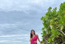 Donal Bisht Instagram - Butterfly in ocean !! . . . . . . . . . . . . . . . . . . . . . . . . . . . @littlepuffsofhappiness @thecraftedcandy @gunusahni . #girl #sea #travel #diva #hot #explore #donalbisht #elegence #instagood #instamood #goodvibes #happy #location #pictureoftheday #best #beautiful #dress #love #pink #instagram #instamood #instalike #blessed #actor #beach #lifestyle #vacay #glam #beautiful #looks #maldives #morning Maldives