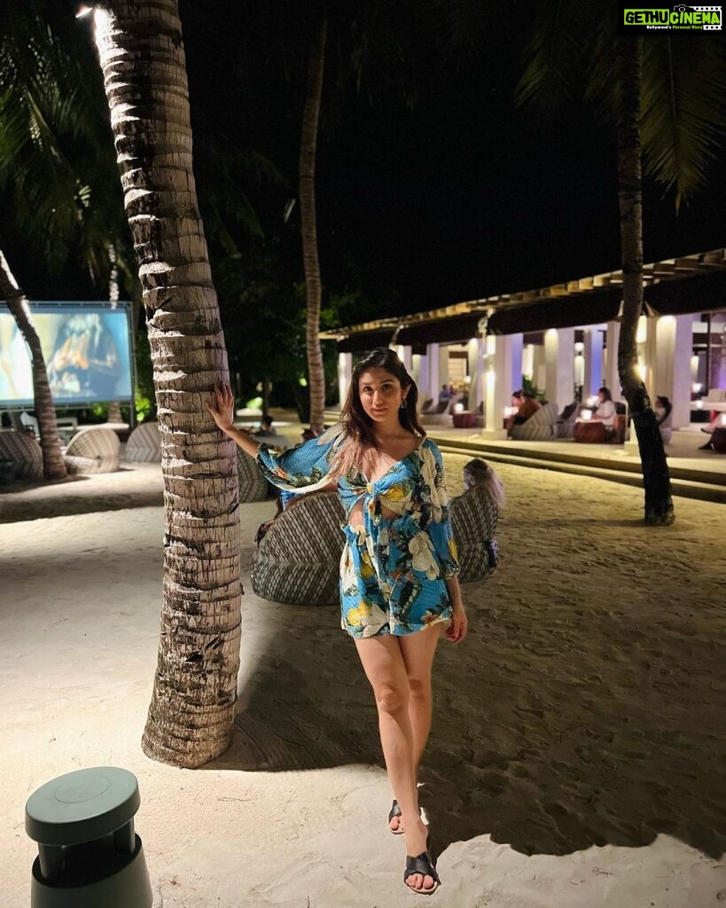 Donal Bisht Instagram - My green tea, night sky & a movie !! .. any guesses which movie am I watching!!?? . . . . . . . . . . . . . . . . . . . . . . . . @shopverb . #girl #skyisthelimit #doll #diva #hot #explore #donalbisht #elegence #instagood #instamood #goodvibes #happy #happymood #pictureoftheday #best #beautiful #dress #love #smart #instagram #instamood #instalike #blessed #actor #actorslife #lifestyle #outfit #glam #beautiful #looks #breakfast #morning Maldives Island