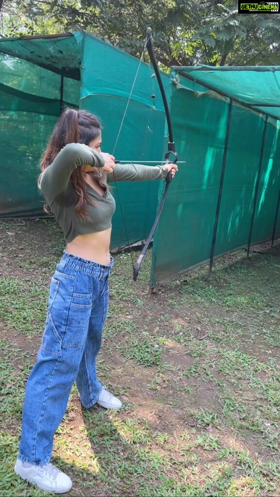 Donal Bisht Instagram - Bullseye 🏹😉 #parihoonmain . . . . . . . . . . . . . . . . . . . . . . . . . . #girl #travel #diva #hot #explore #donalbisht #elegence #instagood #instamood #goodvibes #happy #location #pictureoftheday #best #beautiful #dress #love #fun #instagram #instamood #instalike #blessed #actor #lifestyle #vacay #glam #beautiful #looks #morning #family #location #green