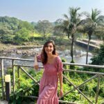 Donal Bisht Instagram - The #riverview from my room is mesmerising 💕 . . . . . . . . . . . . . . . . . . . . . . . . . . #girl #travel #diva #hot #explore #donalbisht #elegence #instagood #instamood #goodvibes #happy #location #pictureoftheday #best #beautiful #dress #love #fun #instagram #instamood #instalike #blessed #actor #lifestyle #vacay #glam #beautiful #looks #morning #family #location #green Karjat