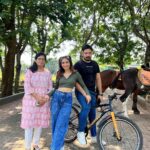 Donal Bisht Instagram - With Family is the Best Time is all I need always 🥰❤️ . . . . . @urivergatekarjat . . . . . . . . . . . . . . . . . . . . . #girl #travel #diva #hot #explore #donalbisht #elegence #instagood #instamood #goodvibes #happy #location #pictureoftheday #best #beautiful #dress #love #fun #instagram #instamood #instalike #blessed #actor #lifestyle #vacay #glam #beautiful #looks #morning #family #location #green Karjat