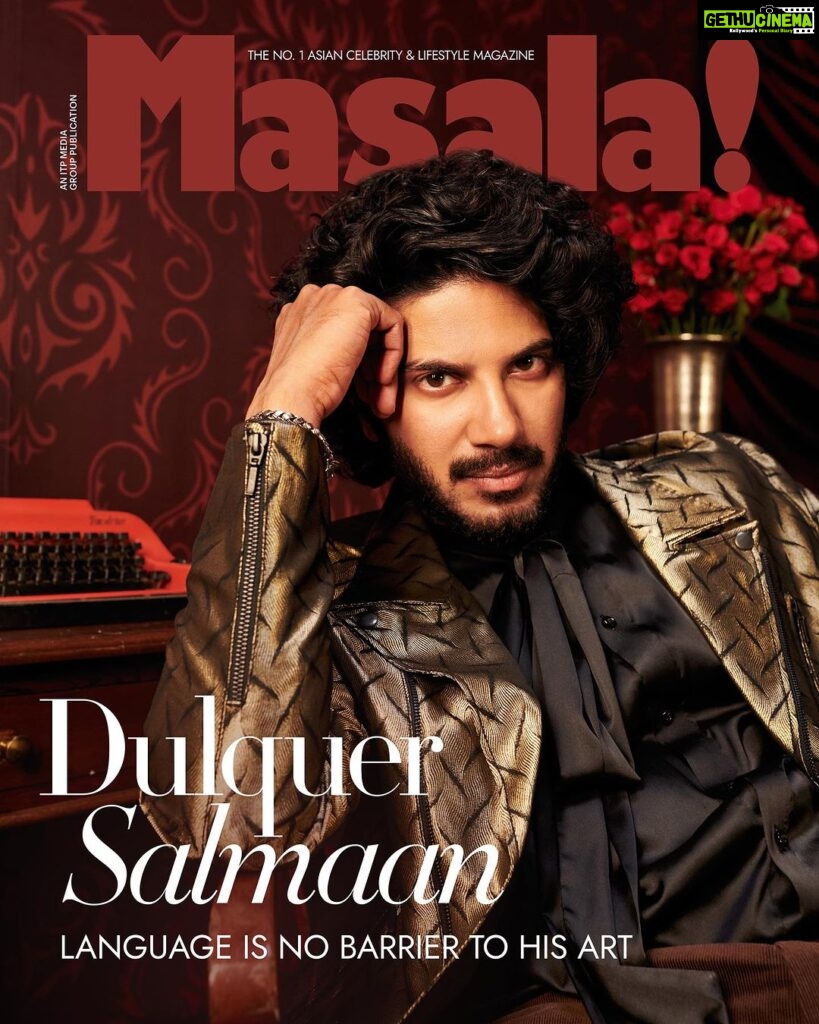 Dulquer Salmaan Instagram - 🥀 JUST IN: Dulquer Salmaan's (@dqsalmaan) approach to cinema is fuss-free, and language is no barrier to his art. The versatile Dulquer can make a half an hour conversation sound like an hour-long therapy session for all film lovers. Do not miss out on this conversation, as we take a minute to talk about his role in #GunsAndGulaabs, his sweet love story with wife Amaal, and whether his father plays a guiding role in his independent cinematic journey. Full interview at link in bio 🔗 ————————————————————— Words by Vama Kothari (@vamakotharii) Photographed by Manasi Sawant (@manasisawant) Styled by Rahul Vijay (@rahulvijay1988) Hair by Imran Shaikh (@imranshaikh.730) Makeup by Ratheesh AV (@av_ratheeshcinema) Art by Niharika Singh (@studiolittledumpling) Production by By The Gram (@by.the.gram) Managed by Vaishali Bhatia (@vaishalib2907) Will stream on @netflix_in starting 18th August, 2023 ————————————————————— #DulquerSalmaan #GunsAndGulaabs #MasalaCoverStar #MasalaUAE #Bollywood