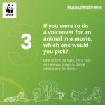 Dulquer Salmaan Instagram - WWF-India Nature Guardian Ambassador Dulquer Salmaan is joining our #NationalWildlifeWeek celebrations with a heartfelt message. We chatted with the actor to get a glimpse of his wildlife #adventures and wish-list. Swipe to know which #animal he would love to voice in a #movie. #DulquerSalmaan #wildlife #actor #wwfindia #wwf