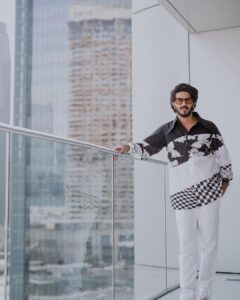 Dulquer Salmaan Instagram - 1 day to go.. can’t wait to see you all in Cinemas worldwide ! 

#KingOfKotha 

Styled by @harmann_kaur_2.0 
Style team @anokha_ann @poojakaranam @neharathi_ 
Outfit @twopointtwostudio
Make up @av_ratheeshcinema
Hairstylist @saurabhbhatkar
Photographer @sbk_shuhaib