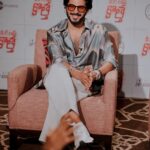 Dulquer Salmaan Instagram - Hyderabad ! Always a joy to come back !! Styled by - @harmann_kaur_2.0 Style team - @ Ann Bharadwaj @poojakaranam @neharathi_ Accessories- @barryjohnshop Hair: Imran Make up: @av_ratheeshcinema 📸 : @sbk_shuhaib #KOKPromotions. #KingOfKotha #WeAreComing