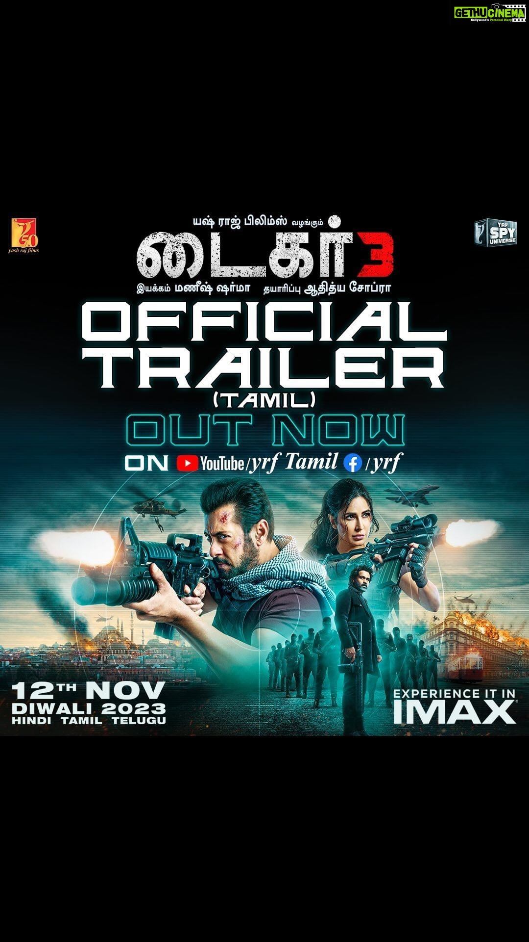 Emraan Hashmi Instagram - என்னுடைய Game, என்னுடைய Rules. டைகர் & சோயா இந்த முறை என் ஆட்டமே வேற! இப்பொழுதே #Tiger3Trailer -ஐ காணுங்கள் *link in bio* வருகிறது #Tiger3 உங்கள் அபிமான திரையரங்குகளில் நவம்பர் 12 முதல். Ennudaiya game, ennudaiya rules. indha murai Tiger & Zoya-vin aattame vera! Ippozhudhe #Tiger3Trailer -ai kaanungal. *link in bio* varugiradhu #Tiger3 ungal abimana thiraiyarangugalil november 12 mudhal. Releasing in Hindi, Tamil & Telugu. @beingsalmankhan | @katrinakaif | #ManeeshSharma | @yrf | #YRF50 | #YRFSpyUniverse Link in bio: https://youtu.be/uZZdSSzPpc4