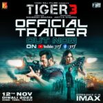 Emraan Hashmi Instagram - My game. My rules. This time it’s personal Tiger & Zoya. Watch #Tiger3Trailer now *link in bio* #Tiger3 coming to your nearest big screen on 12th November. Releasing in Hindi, Tamil & Telugu. @beingsalmankhan | @katrinakaif | #ManeeshSharma | @yrf | #YRF50 | #YRFSpyUniverse Link in bio: https://youtu.be/vEjTUDjjU6A