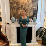 Esha Gupta Instagram - Thank you @victoria.coleccion @vickymartinberrocal for this custom gown, envisioned by my @victorblancostudio, emeralds and diamonds by @joyassardinero, beautiful glam by @yslbeauty @mikvarez @ghdspain @jesusdepaula, shoes @jimmychoo