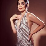 Esha Kansara Instagram - Signing off from the styling diaries for 3 ekka promotions in style! Mumbai premiere 💥 Photography @dieppj Styled by @styleitwithniki Outfit- @estrella_luxurycouture Jewellery- @equiivalence