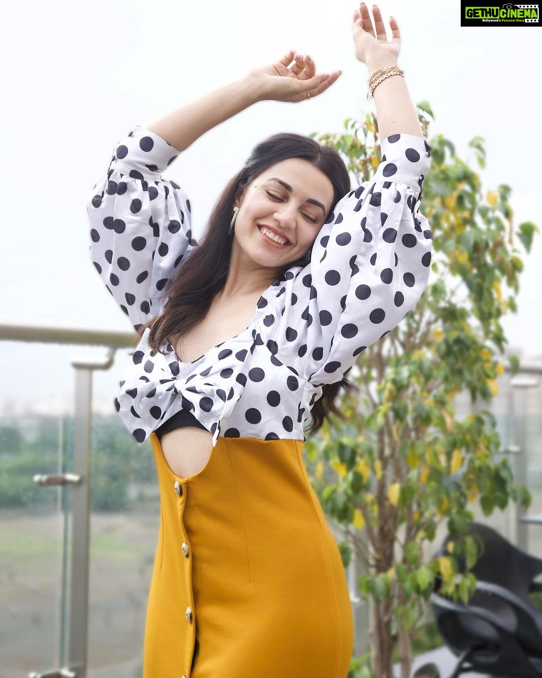 Esha Kansara Instagram - Me looking at all of you who booked their tickets in advance! ❤️🫶3 days to go for 3 ekkaaaa #25thaugust 🥰🥰🥰 . Styled by @styleitwithniki Dress- @meeamifashion Earings- @one_nought_one_one Photography- @devanshdigitalphotography