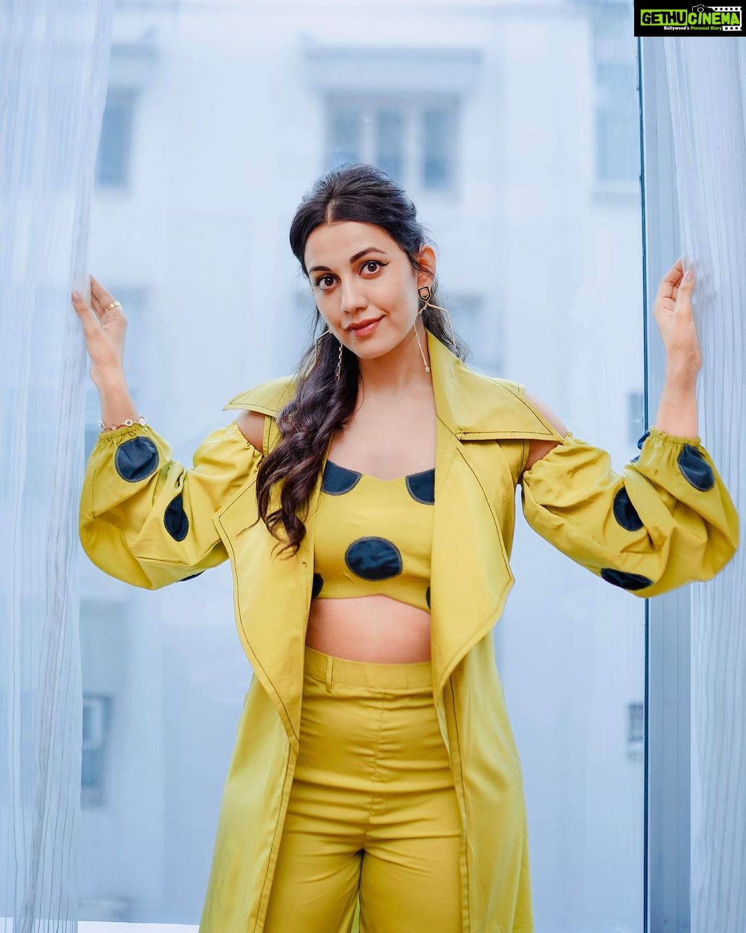 Esha Kansara Instagram - 🍀🍀🍀 Styled by - @styleitwithniki Photography - @i_m_lucky_sing__ Green coord set- @flairthestudio Jewellery-@kenayosha